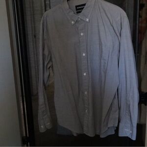 Bonobos Men's Gray Stretch Button-Down Shirt